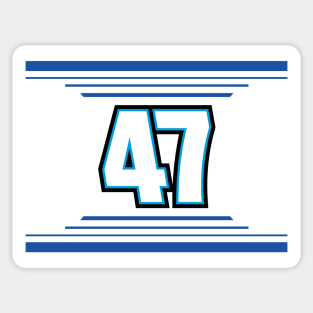 Ricky Stenhouse Jr #47 2024 NASCAR Design Sticker